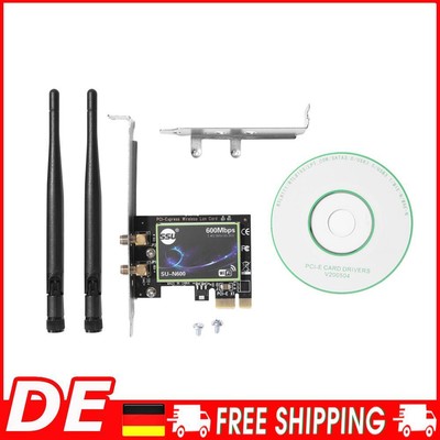 Dual Band PCI-E 1X Wireless-Netzwerkkarte Ethernet PCI Express Wi-Fi 6 Adapter