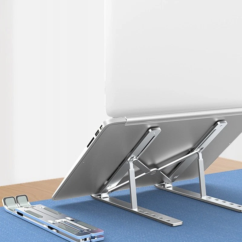 Adjustable Foldable Laptop Stand Bracket Aluminium Notebook Support Holder - Image 3 of 4