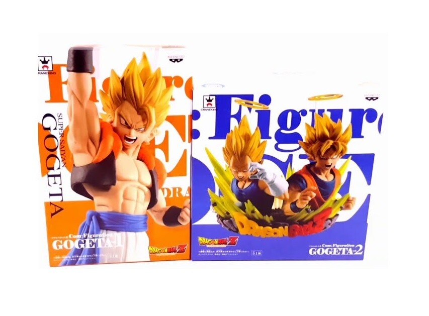Dragon Ball Z Com: Figuration Gogeta Goku Vegeta set