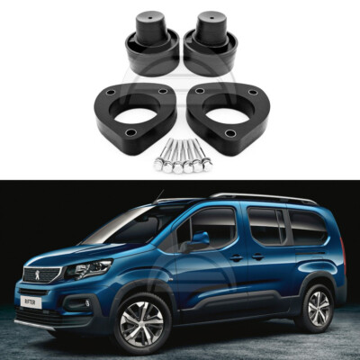 Kit De Levage Avant 30mm Pour Citroën Berlingo & Peugeot Partner - Entretoises En Polyuréthane PRO4x4, Neuf