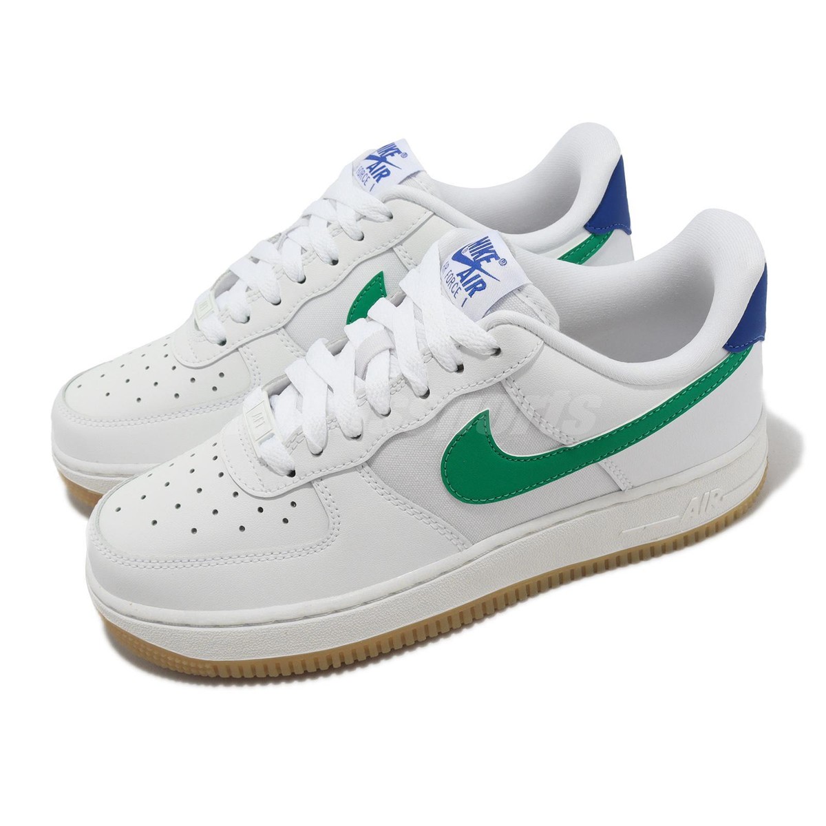Nike Wmns Air Force 1 07 White Green Blue Women AF1 Casual Lifestyle DD8959-110