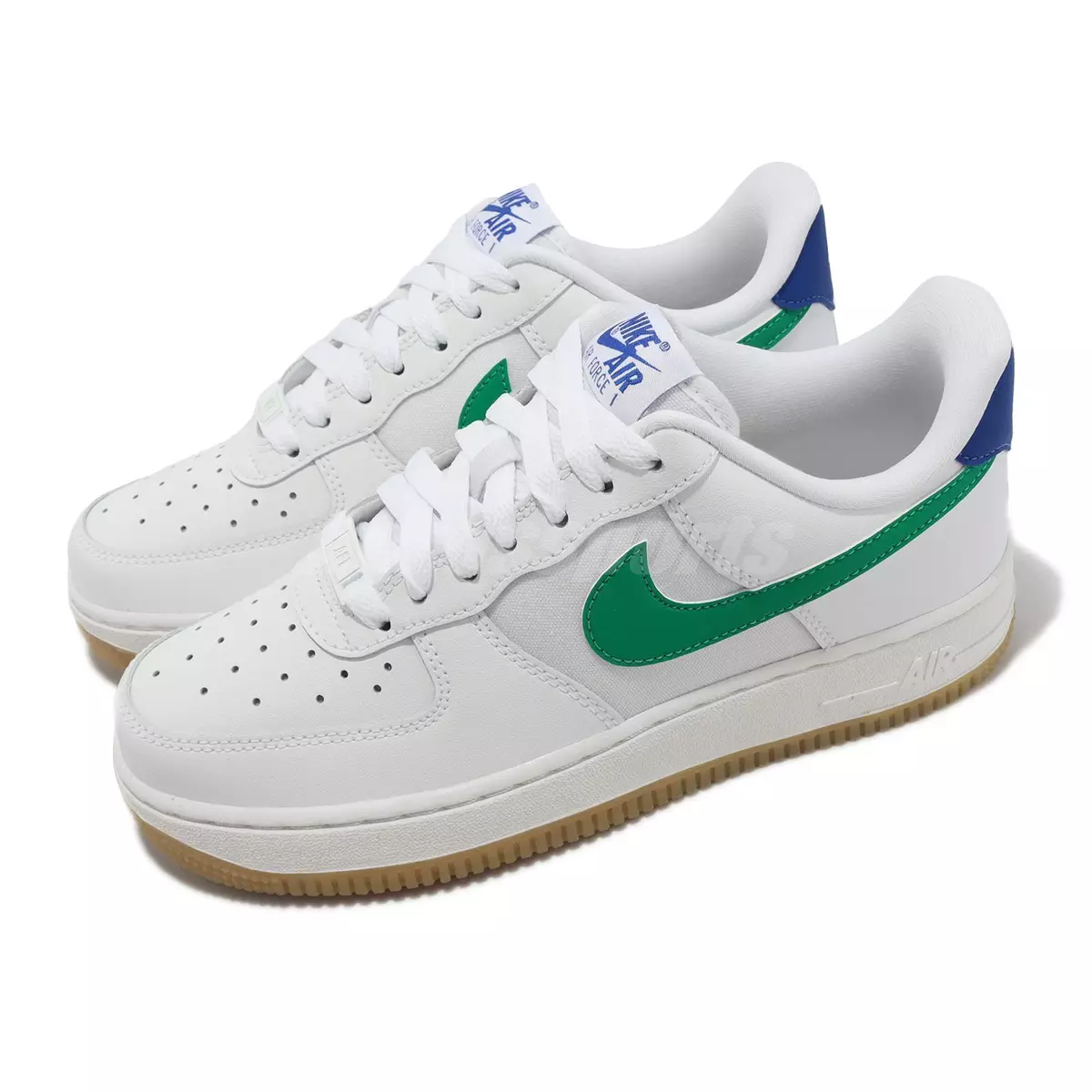 Nike Wmns Air Force 1 07 White Green Blue Women AF1 Casual