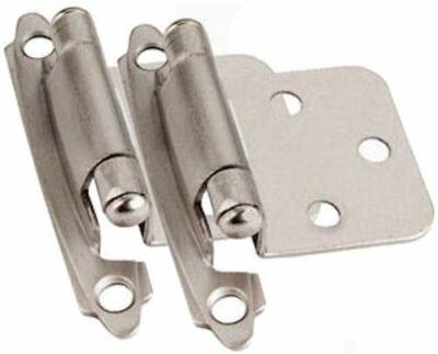 Cosmas 17139-SN Satin Nickel Hinge Variable Overlay