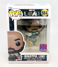 Funko Pop! BOASTFUL LOKI #984 Wondercon Shared Exclusive Marvel Loki