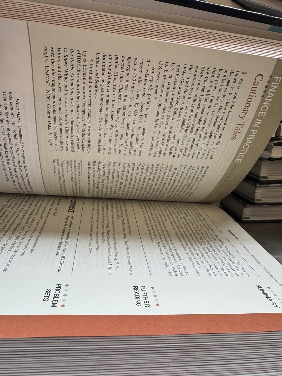 Hardcover Principles of Corporate Finance by Brealey, Myers, and