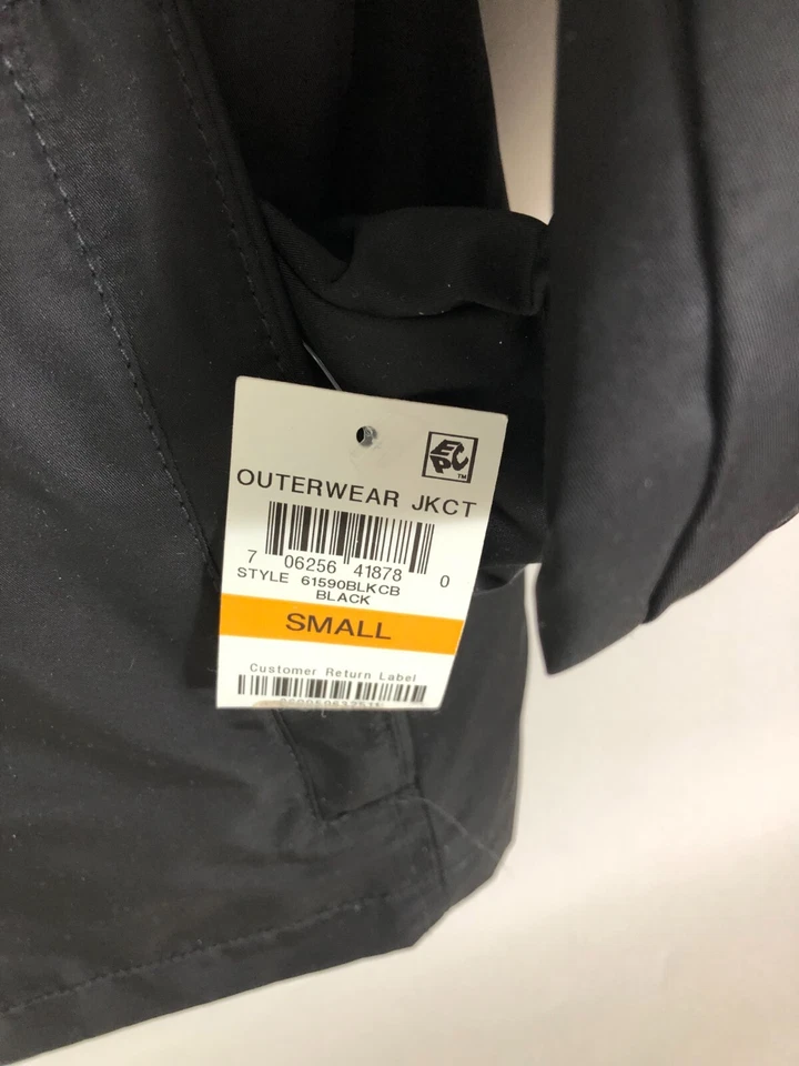 Tasso Elba Black Military Style Spring Jacket S - NWT! - Image 4 of 4