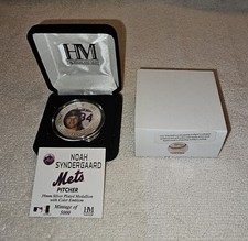 Sports Memorabilia Coins Pitcher Noah Syndergaard Highland Mint CM Baseball Fans
