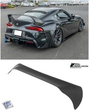 For 20-up Gr Supra Jdm Performance Tinted Black Rear Roof Window Visor Spoiler