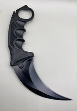 TACTICAL COMBAT KARAMBIT NECK KNIFE Survival Hunting BOWIE Fixed Blade w/ SHEATH