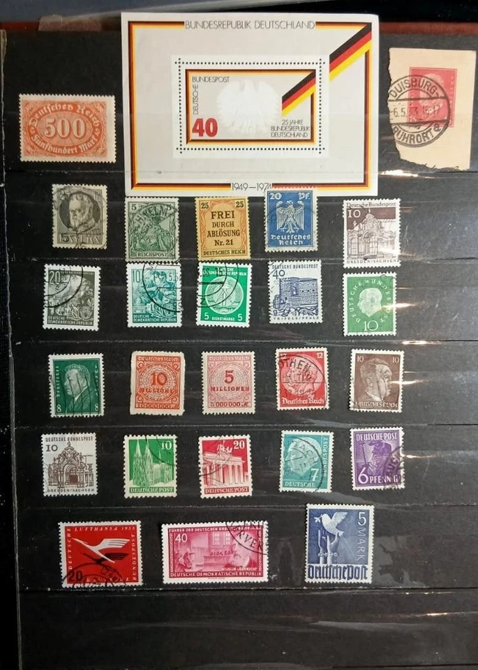 Grande collezione di francobolli dalla Germania Bayern DDR ext. Spedizione gratuita in tutto il mondo - Immagine 2 di 4