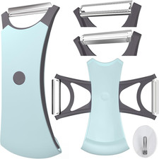 Pelapatate Professionale - Pela per Frutta E Verdure, Doppio Taglio, Lama in Acc