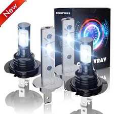 For Benz ML320 ML430 1998-2001 4X H1 H7 LED Headlight High Low Beam Combo Bulbs