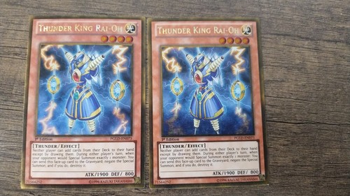 Thunder King Rai-Oh [1st Edition] PGLD-EN075 YuGiOh Premium Gold card
