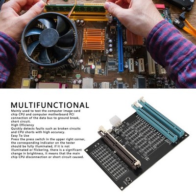 Graphics Card Tester with Light AGP PCI-E Dual Purpose Display Video Graphics