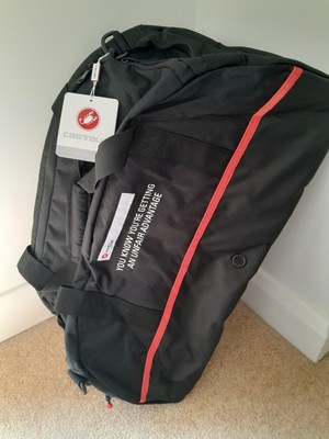 Castelli Cycling Gear Duffle Kit Travel Storage Bag UK