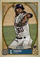 2021 Topps Gypsy Queen #271 Enoli Paredes Houston Astros Rookie