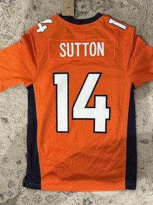 Men s Small Courtland Sutton  Denver Broncos Jersey Brand New NFL Nike W Tags