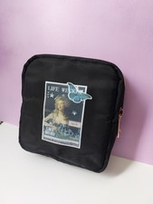 Black and Gold Collage Design Cosmetic Bag Carrier Makeup Bag