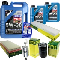 Inspektionspaket 7L Liqui Moly Longtime 5W-30 FüR Jaguar X-Type 2.5 V6 AWD 2.1