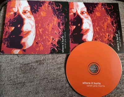 SARAH JANE MORRIS~WHERE IT HURTS~ORIGINAL CD ALBUM~COMMUNARDS RELATED~FAST POST