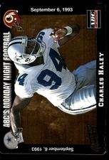 Charles Haley 1993 Action Packed Monday Night Football #2 Cowboys NFL READ