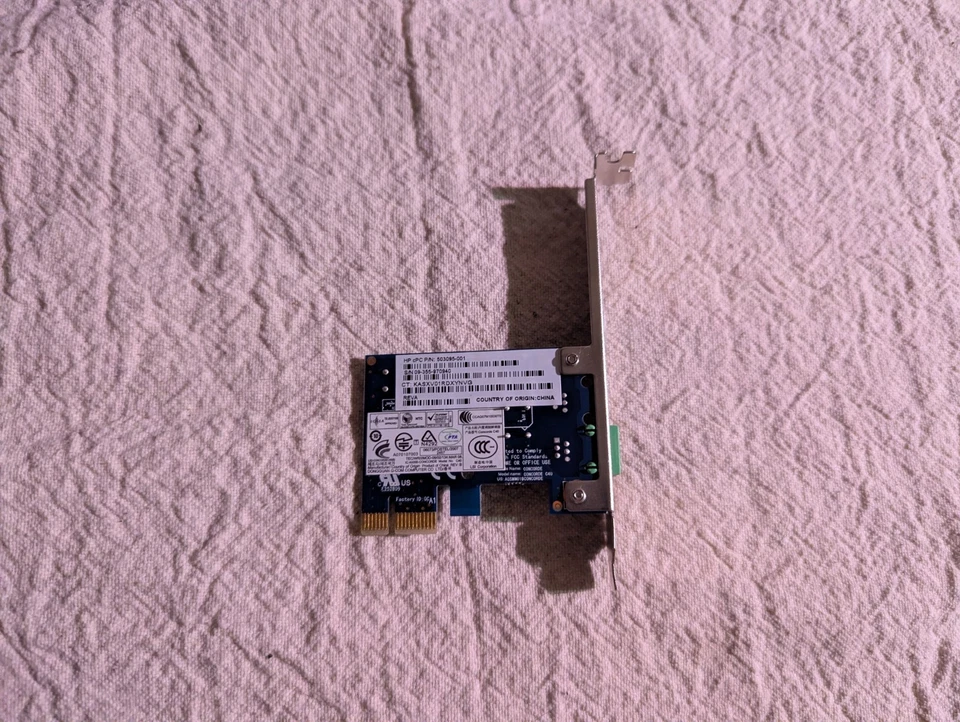 HP LSI Concorde 503095-001 56K Fax/Data Modem Card PCIe - Image 4 of 4