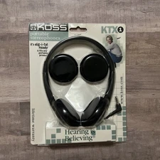 Koss KTX-1 Stereo Padded Headphones New