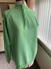 Ladies Golf Jumper - Size XL Brand New Holywood Golf Club Logo Green REDUCED
