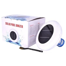 Solar Pool Ionizer Chlorine-Auto Water Cleaner & Water Purifier Up to 35,000 Gal
