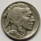 1936 BUFFALO NICKEL, 0.99 CENTS AUCTION, SEE PICS