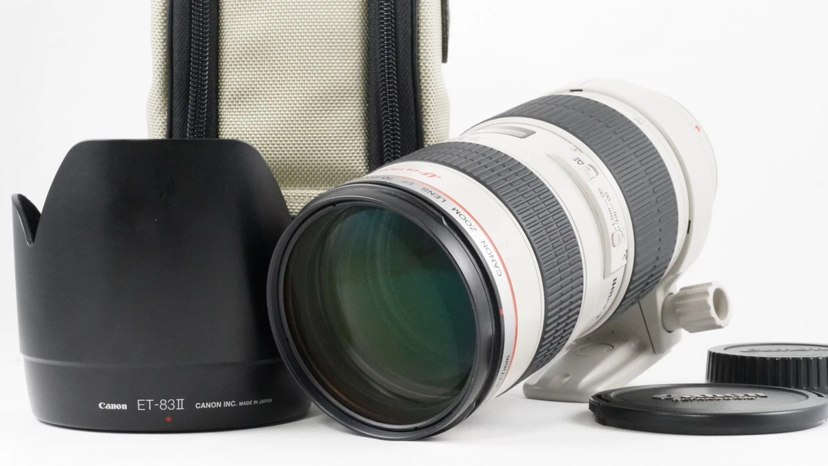 Preços baixos em Lentes de câmera Canon EF 70-200mm | eBay