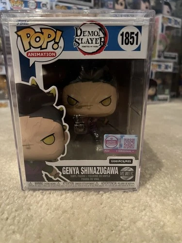 Funko Pop! Demon Slayer: Genya Shinazugawa in Demon Form (Metallic LE 1200 Le...