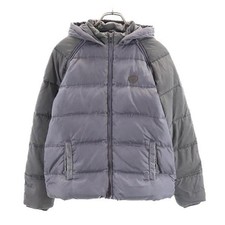 ARMANI JUNIOR Down jacket 14A Gray Logo Vest Kid's