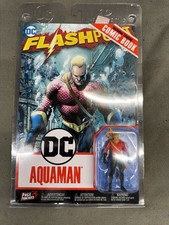 DC Page Punchers Aquaman Flashpoint 3    Figure with Comic     McFarlane -Sealed