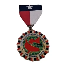 Coastal Conservation Society Ocean Fish Shark  Fiesta Medal San Antonio Chapter