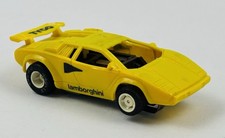 Vintage Tyco Magnum 440 Lamborghini Countach Yellow HO Slot Car