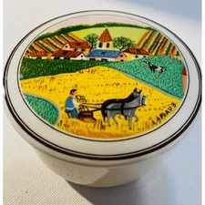Villeroy & Boch Design Naif L. Laplau Porceline Trinket Dish**Vintage 1980