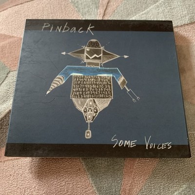 PINBACK: Some Voices - CD EP w/Sticker - Cutty Shark REL006CD - Austria 2000