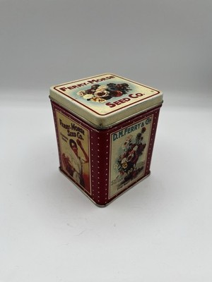 Ferry-Morse Seed Co. tin box, EUC Bristol Ware
