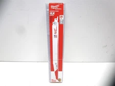 Milwaukee (48-00-8027) 5/8" x 12" Bi-Metal Reciprocating Saw Blade - Pack of 21 