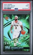 2024 PANINI NBA HOOPS IGNITION HOLO #19 ANTHONY DAVIS PSA 9