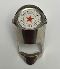 Vintage Domaine Chandon Champagne Bottle Stopper Chrome Color Collectable