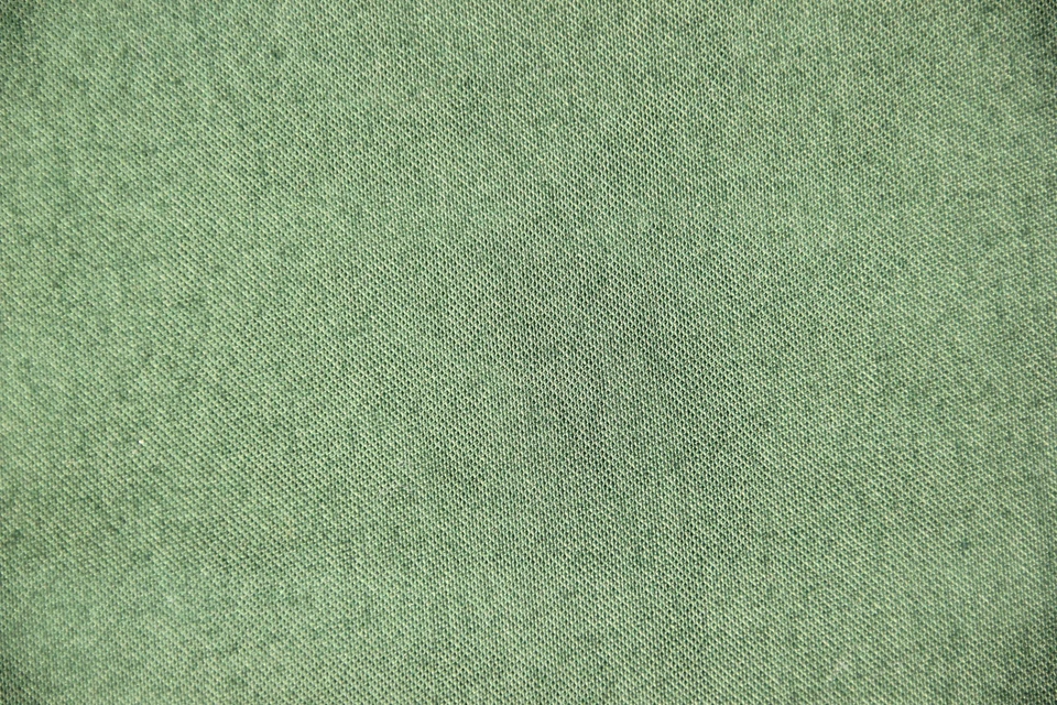 Bande de tissu en coton vert damassé. 1m98 x 40 cm - Photo 4/4