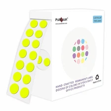 Dot Stickers 1/4 Inch Permanent Color-Code Sticker Label, 1000 PCS Small Circ...