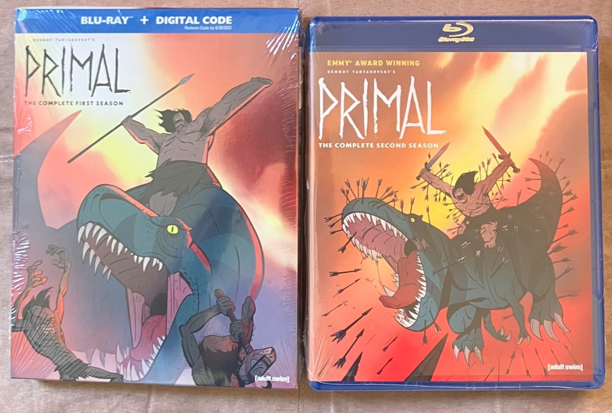 Genndy Tartakovsky's Primal Complete Seasons One & Two Blu-rays | eBay
