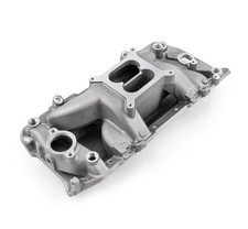 Chevy Bbc 454 Oval Port Mid-air Midrise Aluminum Intake Manifold Polished Chevy Bbc 454 Oval Port Mid-air Midrise Aluminum Intake Manifold Polished