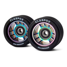 95A Speed/Derby Wheels Aluminum Roller Skate Wheels Indoor Roller Replacement...