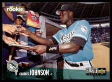1996 Collector's Choice Charles Johnson Florida Marlins #155