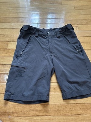 SALOMON Men's Wayfarer Shorts Ebony Size 32