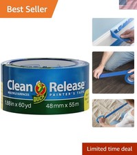 14-Day Clean Removal Blue Painter's Tape, 1.88-Inch x 60-Yard for All Surfaces